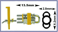 Micro Sector Screw 5mm