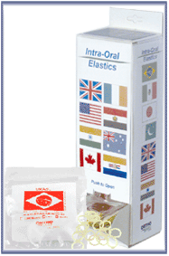 Intra-Oral Elastics 4.5oz/126g 3/16