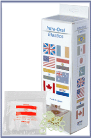 Intra-Oral Elastics 4.5oz/126g 1/4