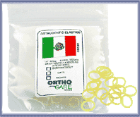 Intra-Oral Elastics 6oz/168g 1/4
