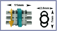 Micro Expansion Screw 6.5mm