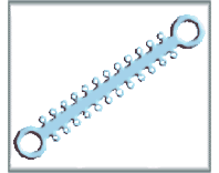 Elast-O-Loop II Ligating Modules Baby Blue