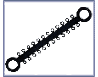 Elast-O-Loop II Ligating Modules Black 