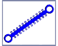 Elast-O-Loop II Ligating Modules Blue 