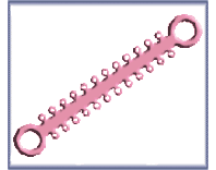 Elast-O-Loop II Ligating Modules Baby Pink 
