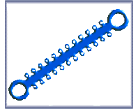 Elast-O-Loop II Ligating Modules Light Blue 