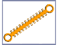 Elast-O-Loop II Ligating Modules Orange 