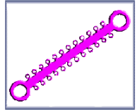 Elast-O-Loop II Ligating Modules Pink 