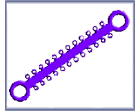 Elast-O-Loop II Ligating Modules Purple