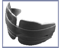 TotalGard Medium Black Mouthguard