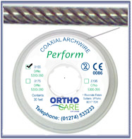 Perform Coaxial Archwire .0195