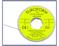 Euroform� Nickel Titanium Round .014