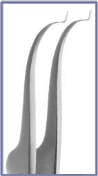 Hu-Friedy Slim Buccal Tube Bonder Tweezers