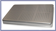 Large Lid (Silver Only)  Perforated 28 x 18cm