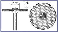 Flex-ViewTM Mesh Discs 22mm