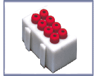 Autoclavable Bur Block Red