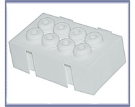 Autoclavable Bur Block White