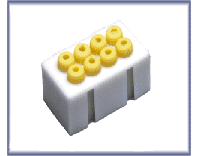 Autoclavable Bur Block Yellow