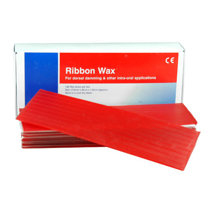 Soft Red Ribbon Wax