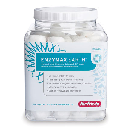 Hu-Friedy Enzymax Earth 96 Powder Packs (96 gallons/363 LTR)