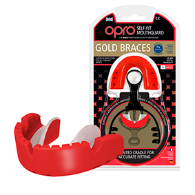 Opro Self-fit Orthodontic Mouthguard Red