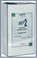 MP2 Orthodontic Cold Cure Acrylic Clear Liquid 5 Litre