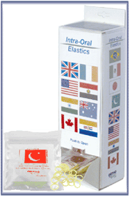 Intra-Oral Elastics 4.5oz/126g 3/8