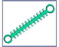 Elast-O-Loop II Ligating Modules Turquoise