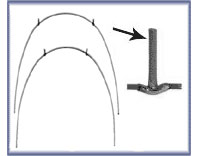 Euroform Posted Stainless Steel Archwires .016