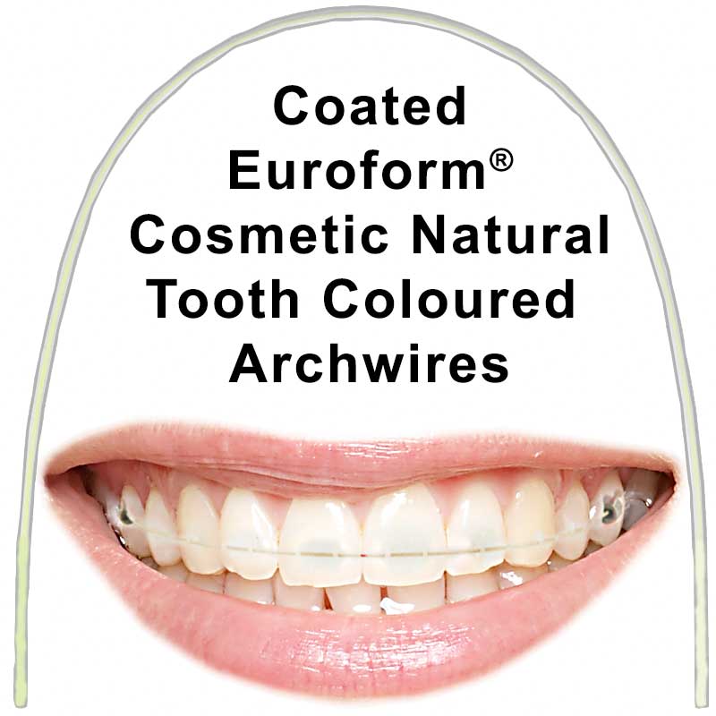 Euroform Cosmetic Natural Tooth Coloured Archwires