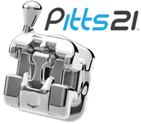 PITTS21 Self Ligating Metal Bracket