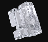 Purity Mini Crystal Clear Sapphire Brackets