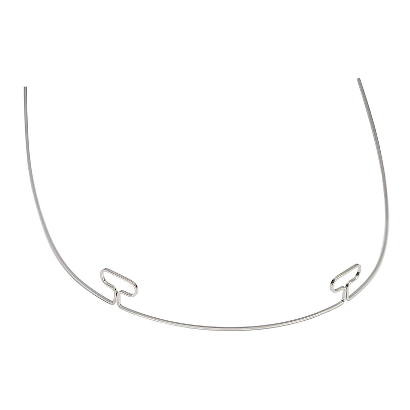 T Loop Stainless Steel Archwire - .016 x .022 Upper 38mm - Natural Form