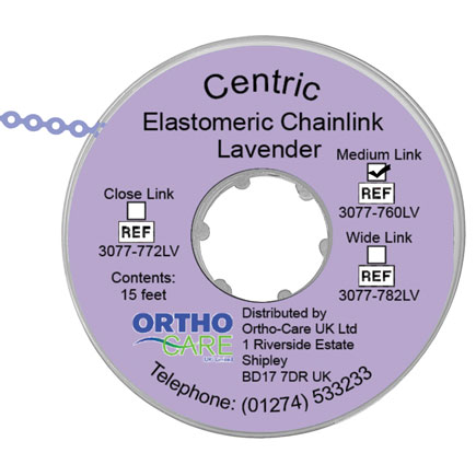 Centric Chain Elastic Short Link Lavender