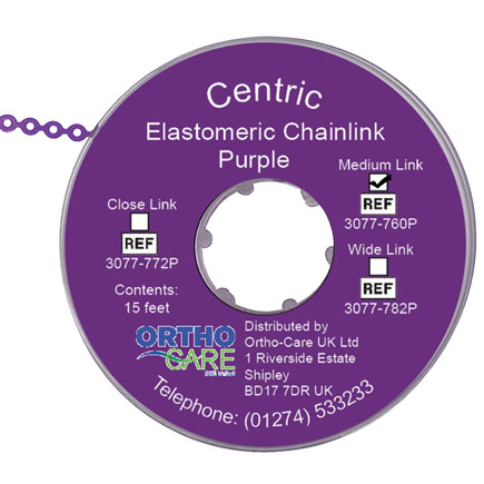 Centric Chain Elastic Short Link Purple