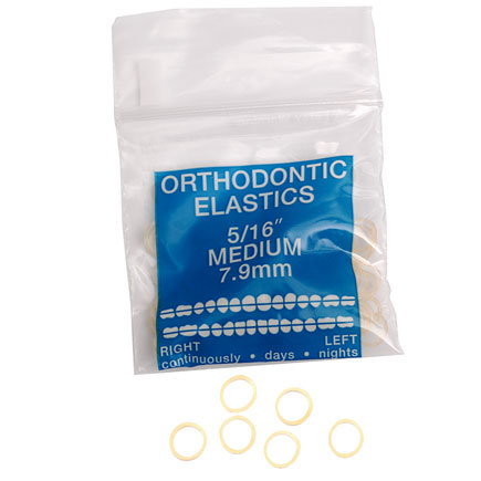 Intra-Oral Elastics Blue Medium 4.5oz 5/16