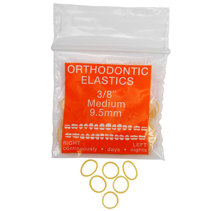 Intra-Oral Elastics Orange Medium 4.5oz 3/8