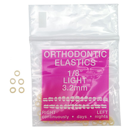 Intra Oral Elastics Purple Light 2.5oz 1/8