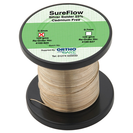 Sureflow Silver Solder .5mm 125g Spool