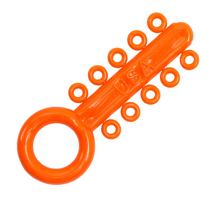 Spectrum Plus Ligature Ten-Ties Orange