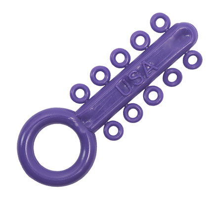 Spectrum Plus Ligature Ten-Ties Purple