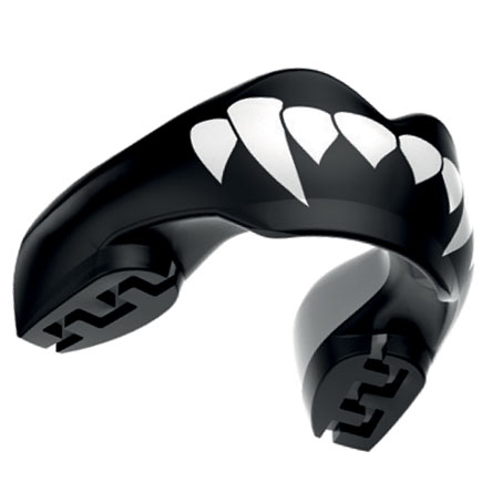 Safejawz -  Black Fangz Ortho Series Single Mouthguard