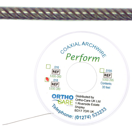 Perform Coaxial Archwire .018
