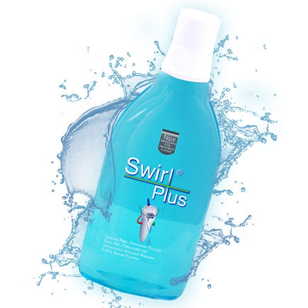Swirl Plus Orthodontic Fluoride Mouthrinse 500ml  **UNAVAILABLE SEE FRESH & GO MOUTHWASH - REF: 8000-315 ** + 12 FREE ORTHODONTIC TOOTHBRUSHES