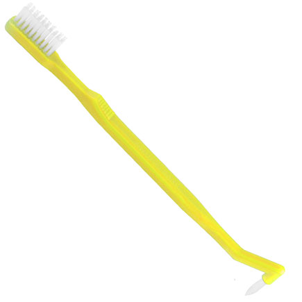 OrthoSpace Toothbrush V-Trim - Yellow