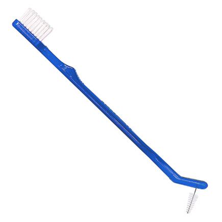 V2 Double Ended Orthodontic Toothbrush - Blue