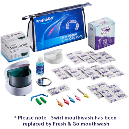Clear Aligners Homecare Pack (Retainer Brite Tablets)