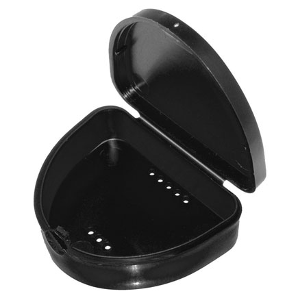 Retainer/Mouthguard Box Black 1