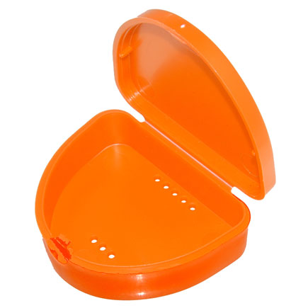 Retainer/Mouthguard Box Orange 1