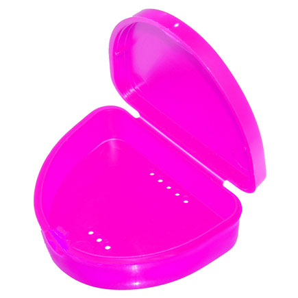 Retainer/Mouthguard Box Pink 1